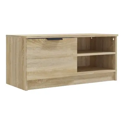 (sonoma oak, 1) vidaXL 1/2x TV Cabinet Engineered Wood Media Unit HiFi Cabinet Multi Colours