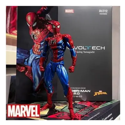 Kaiyodo Revoltech Amazing Yamaguchi Spider-Man Ver.2.0 Action Figure Model Toy