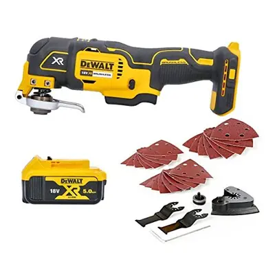 DEWALT DCS355N 18V Oscillating Multi-Tool with 5.0Ah DCB184 Battery