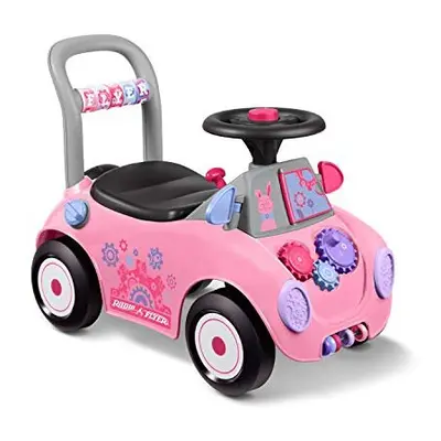 Radio Flyer Creativity Car, Sit to Stand Toddler Ride On Toy, Ages , Pink