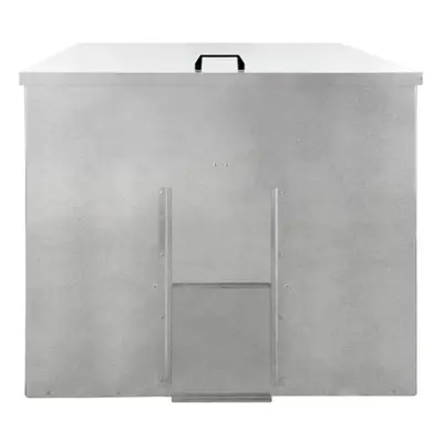 Coal Storage Bunker 500kg Galvanised Steel Metal Rust & Rodent Proof Wood Fire