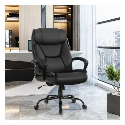 Executive Office Chair Point Massage 360Â° Swivels Adjustable High Back w/ Armrest