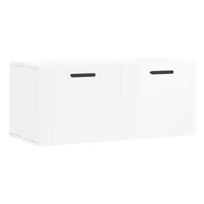 (high gloss white, x 36.5 x cm) vidaXL Wall Cabinet Storage Cabinet Display Cabinet White Engine