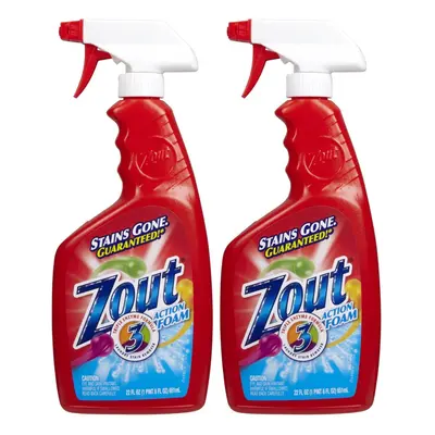 Zout Triple Enzyme Formula Laundry Stain Remover Foam - oz - pk