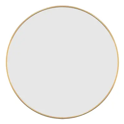 (gold, cm) vidaXL Wall Mirror Round Bathroom Vanity Make up Mirror Multi Colours/Sizes