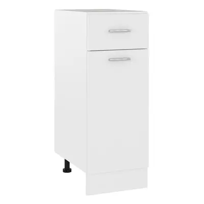 vidaXL Kitchen Cabinet White Engineered Wood Cupboard Sideboard Side Cabinet