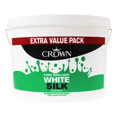 Crown 7.5L - Silk Paint - Pure Brilliant White