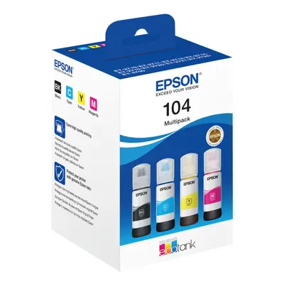 Epson Ecotank Cyan Magenta Yellow Black Multipack C13T00P640 EP68488