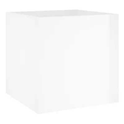 (High gloss white) vidaXL Planter Box Plant Pot Raised Bed Planter Flower Box Engineered Wood