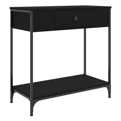 (black, x 34.5 x cm) vidaXL Console Table Side End Table Hallway Stand Sofa Table Engineered Woo