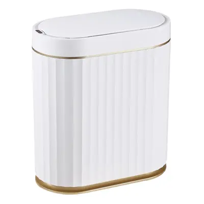 Bathroom Wastebasket with Lid Automatic Wastebasket,Slim Smart Wastebasket,8 Liter Narrow Motion