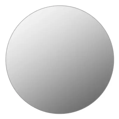 vidaXL Large Round Glass Bathroom Wall Mirror - 70cm