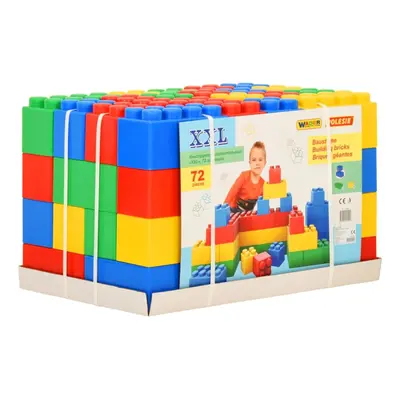 Polesie Wader Block Toys 72 Pieces Stacking Blocks Building Brick Set