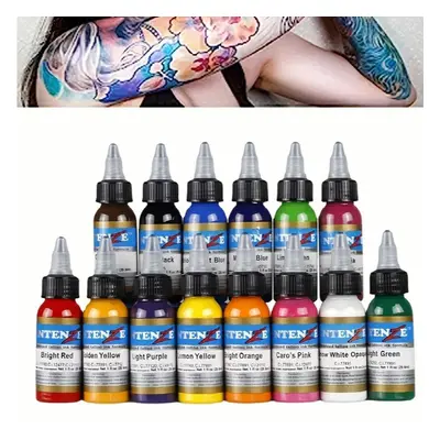 Tattoo Ink Set Set 1oz 30ml Professional Tattoo Ink Pigment Tattoo Ink English Tattoo Set