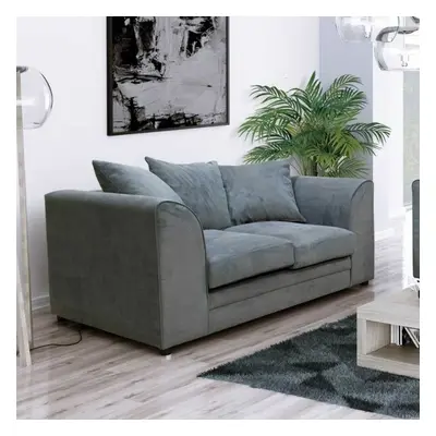 (Grey, Seater) Casper Chenille Fabric Corner Sofa Range