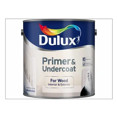 Dulux Quick Dry Wood Primer/ Undercoat 2.5L