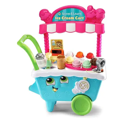 LeapFrog Scoop & Learn Ice Cream Cart, Toddler Toy for Role Play Fun, Educational Kids Toy for I