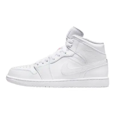 Jordan Mens Air Jordan Mid 136 Triple White - Size UK