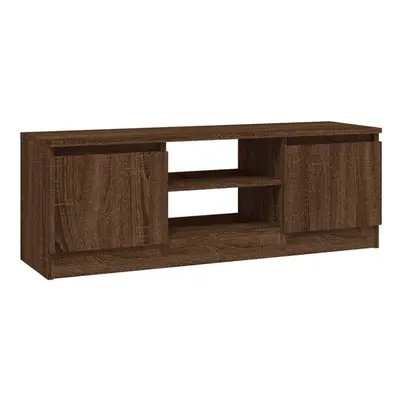 (brown oak) vidaXL TV Cabinet with Door Media Unit Cabinet Stand Furniture Multi Colours