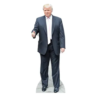 STAR CUTOUTS Donald Trump (Pink Tie) Life Size Cardboard Cut, Multi Colour, x x cm