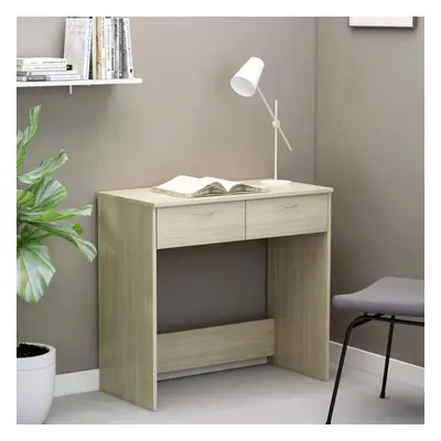 Desk Sonoma Oak 80x40x75 cm Chipboard