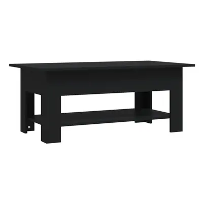 (black) vidaXL Coffee Table Chipboard End Accent Couch Sofa Side Table Multi Colours