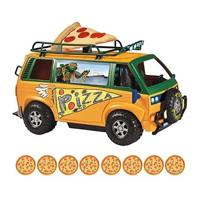 Teenage Mutant Ninja Turtles 83468CO Mutant Mayhem Pizza Fire Delivery Van. Ideal Present for Bo