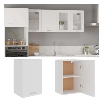 vidaXL Kitchen Cabinet White Engineered Wood Kitchen Storage Shelf Organiser