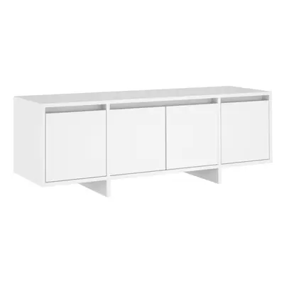 (white) vidaXL TV Cabinet Chipboard Home Lowboard Hifi Cabinet TV Stand Multi Colours