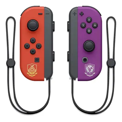 (Scarlet Violet) New Wireless Joy Pair Controller Compatible For Switch Lite Gamepad Joystick Re