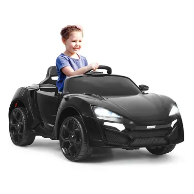 12V Electric Ride On Car Kids Battery Powered Vehicle Remote Control LED Lights