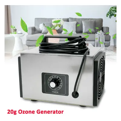 220V 20000mg Ozone Generator Disinfection Machine Air Purifier w/ Timer