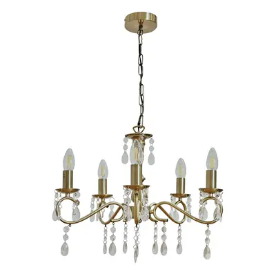 Argyll Way Brass Ceiling Light Chandelier