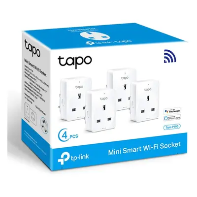 TP-Link Tapo Smart Plug Wi-Fi Outlet, Works with Amazon Alexa (Echo and Echo Dot), Google Home, 