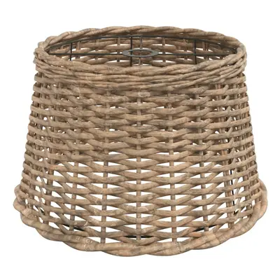 (brown, x cm) vidaXL Lamp Shade Table Wicker Lamp Shade Bedroom Bedside Light Shade Wicker