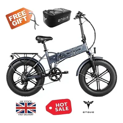 (Grey) ENGWE EP-2 PRO Electric bike 750W Powerful Motor, 48V 13Ah Battery Free Gifts