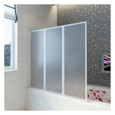 Shower Bath Screen Wall Folding Shower Door Panels Foldable x cm