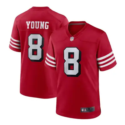 (Men's-M, Scarlet) T-Shirt San Francisco 49ers Steve Young Jersey - Men's