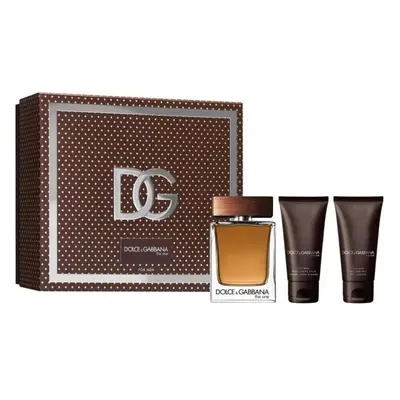 D&G The One For Men Gift Set;100ml EDT 50ML Aftershave Balm & Shower Gel