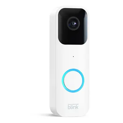 (White) Blink Video Doorbell easy setup