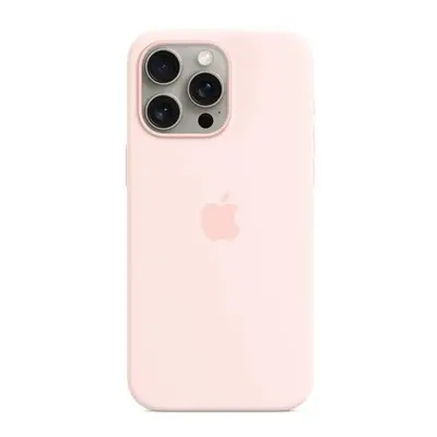 Apple - Back cover for mobile phone - MagSafe compatibility - silicone - Light Pink - for iPhone