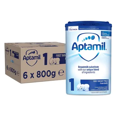 Aptamil First Infant Milk Stage From Birth, g, Pack of