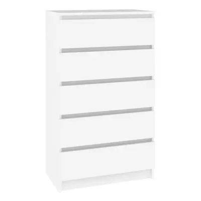 (white) vidaXL Drawer Cabinet Engineered Wood Storage Cabinet Chest Multi Colours