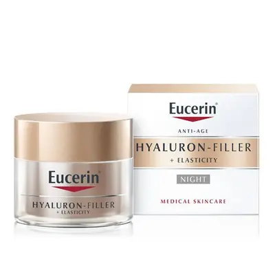 Eucerin Hyaluron Filler+Elasticity Anti-aging Night Cream Skin Care Daily Moisturizer ml