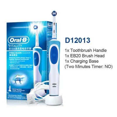 (Blue D12013) Oral B Electric Toothbrush VITALITY Braun D12 D12S