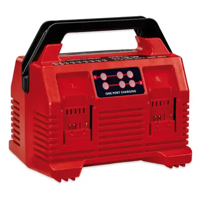 Einhell Quad Battery Charger For All Power X-Change Batteries 18V Fast Charge 4A