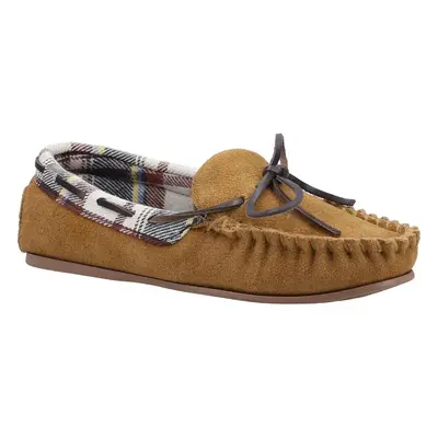 (4 UK, Tan) Cotswold Womens/Ladies Chatsworth Suede Moccasins