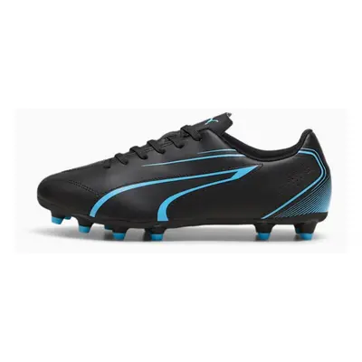 (11 UK Child, Black/Luminous Blue) Puma Childrens/Kids Vitoria Football Boots