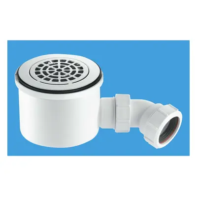 McAlpine 90mm High-Flow Shower Trap - Flush fitting ST90CPB-P-HP2