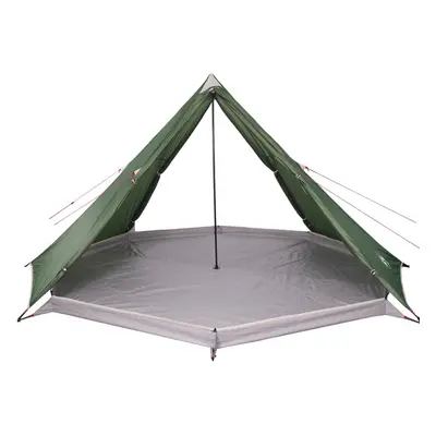 vidaXL Family Tent Tipi 8-Person Lightweight Camping Tent Green Waterproof